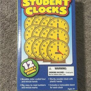 Learning Resources Student Clocks Set